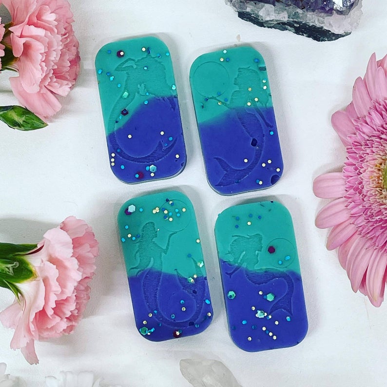 Mermaid Wax Melt Silicone Mould - HB Style Size