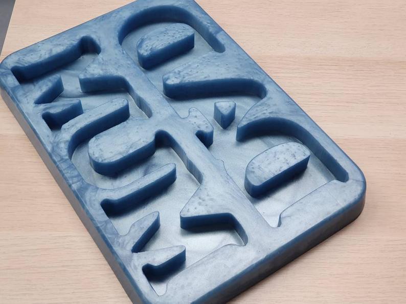 Mum or / and Dad Freestanding Word Silicone Mould