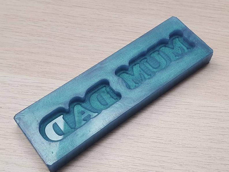 Mum and Dad Silicone Mould