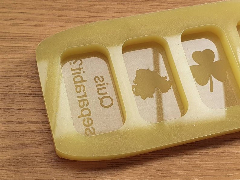 Northern Ireland Country Wax Melt Silicone Mould - HB Style Size