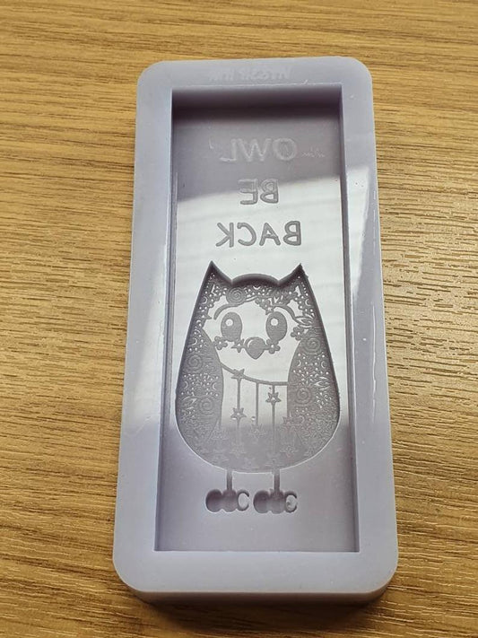 Owl Be Back Owl Wax Bar Silicone Mould
