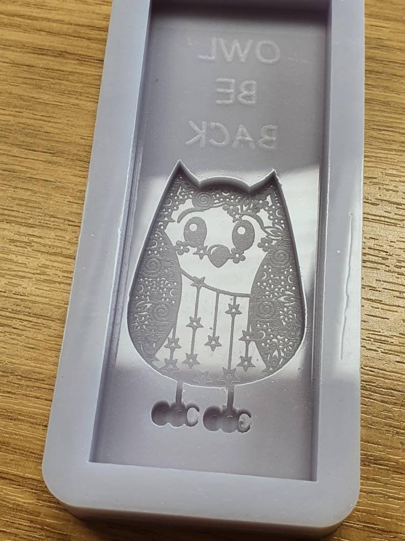 Owl Be Back Owl Wax Bar Silicone Mould