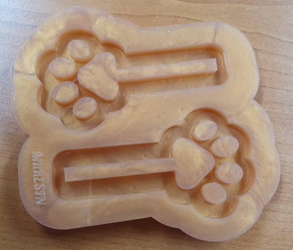Dog Poo Bag Holder Keyring Silicone Mould