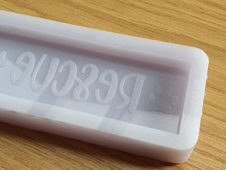 Rescue Dog / Cat / Animal Bar Wax Silicone Mould