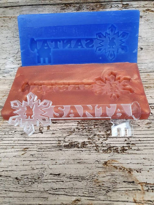 Santa Key Silicone Mould