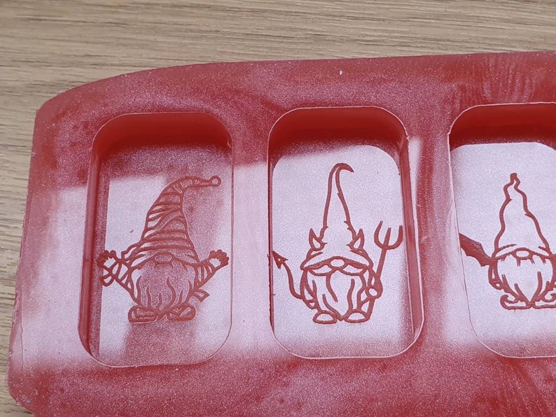 Halloween Gonk / Gnome Wax Melt Silicone Mould - HB Style Size