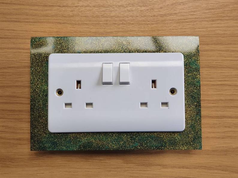 Socket / Light Switch Back Plate Surround Silicone Mould