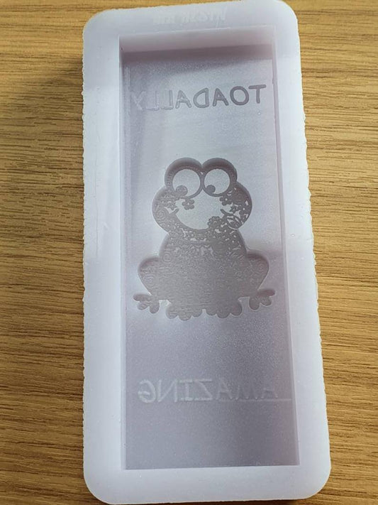 Toadally Amazing Toad/Frog Wax Bar Silicone Mould