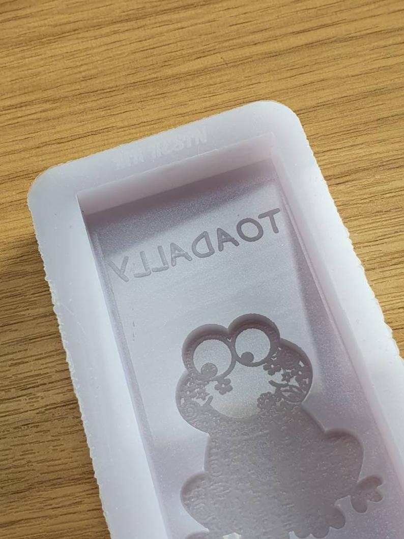 Toadally Amazing Toad/Frog Wax Bar Silicone Mould