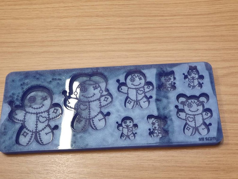 Voodoo Horror Halloween Family Silicone Mould
