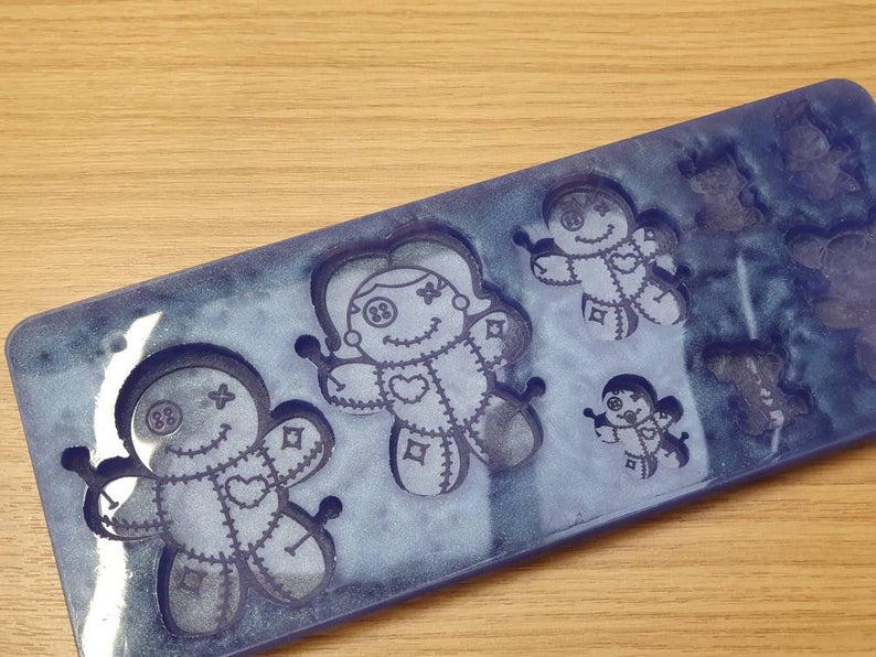 Voodoo Horror Halloween Family Silicone Mould