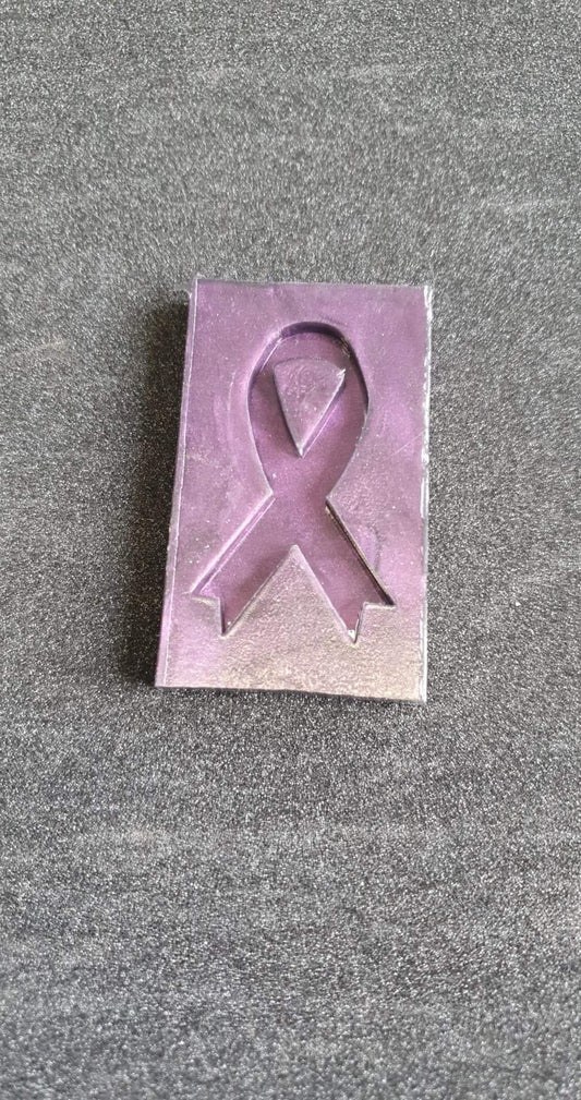 Charity Ribbon Keyring Silicone Mould