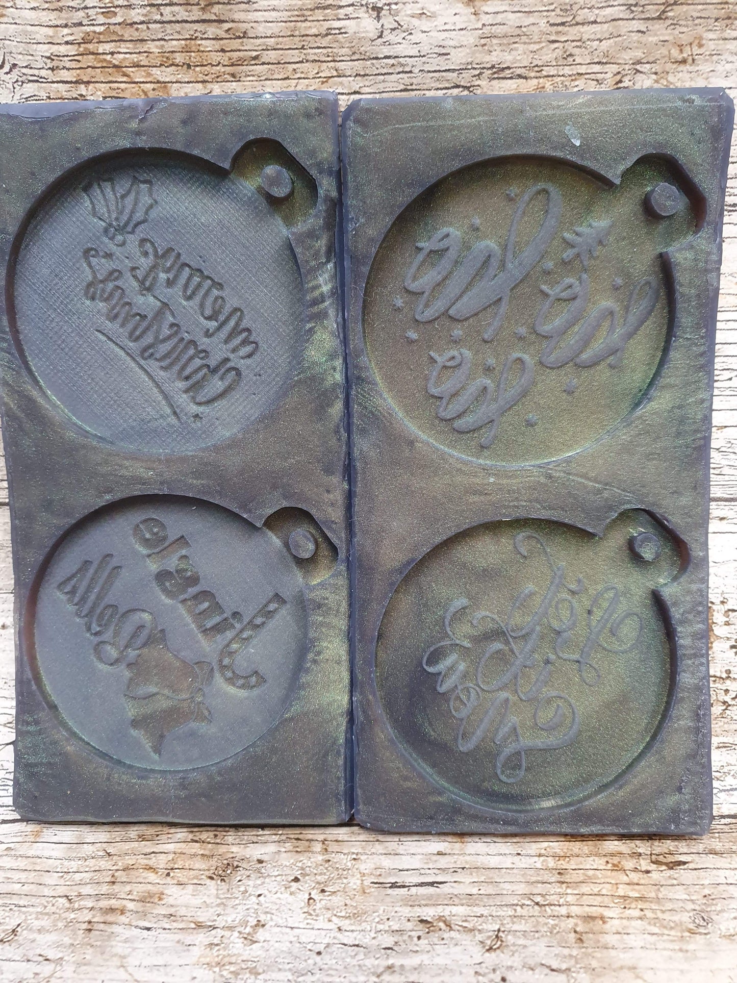 Christmas Baubles Silicone Mould