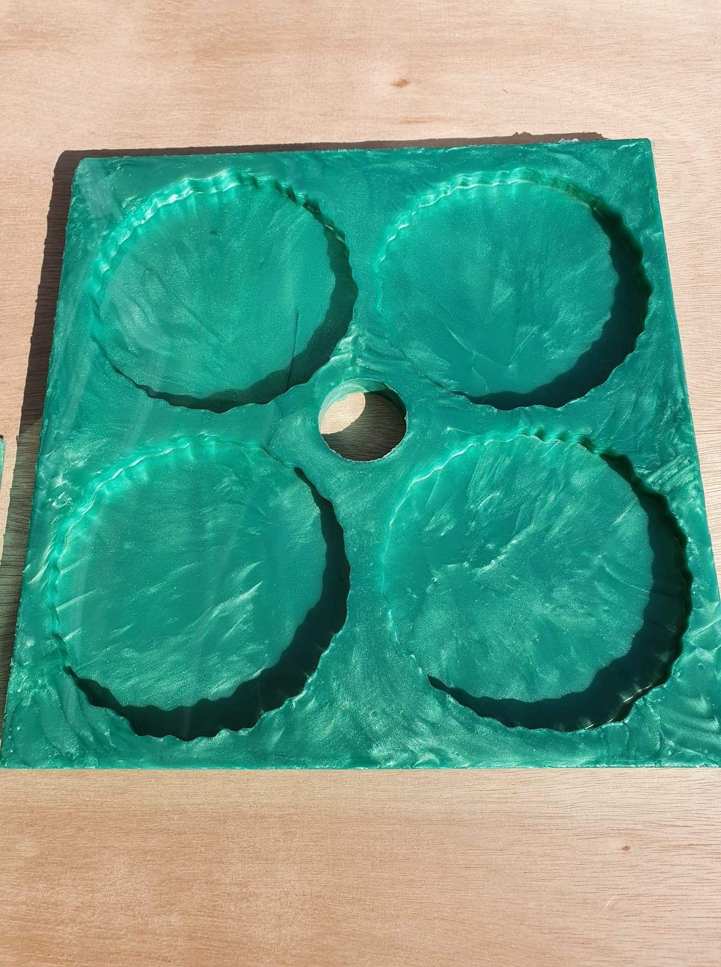 Wavy Edge Coaster Silicone Mould