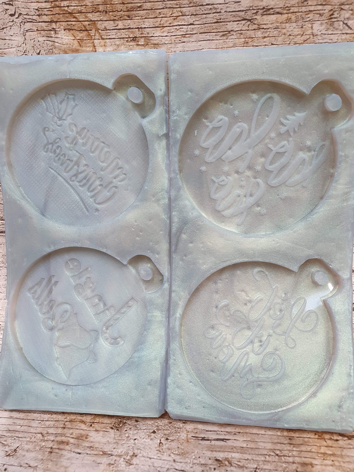 Christmas Baubles Silicone Mould