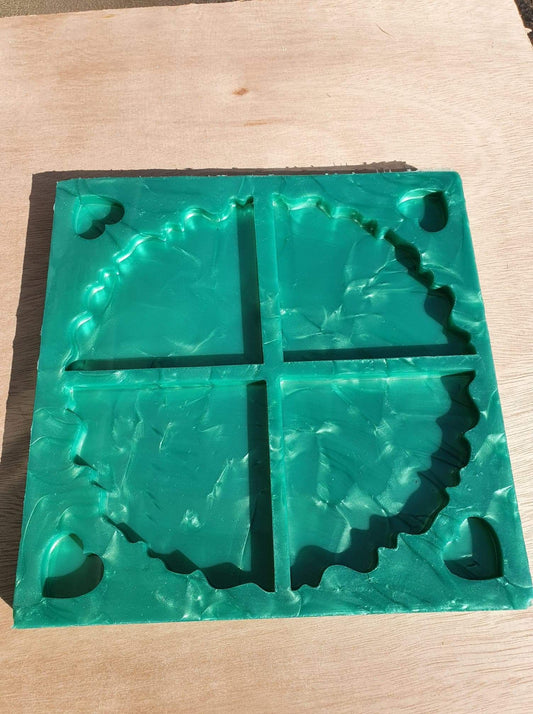Quadrant Coaster Silicone Mould