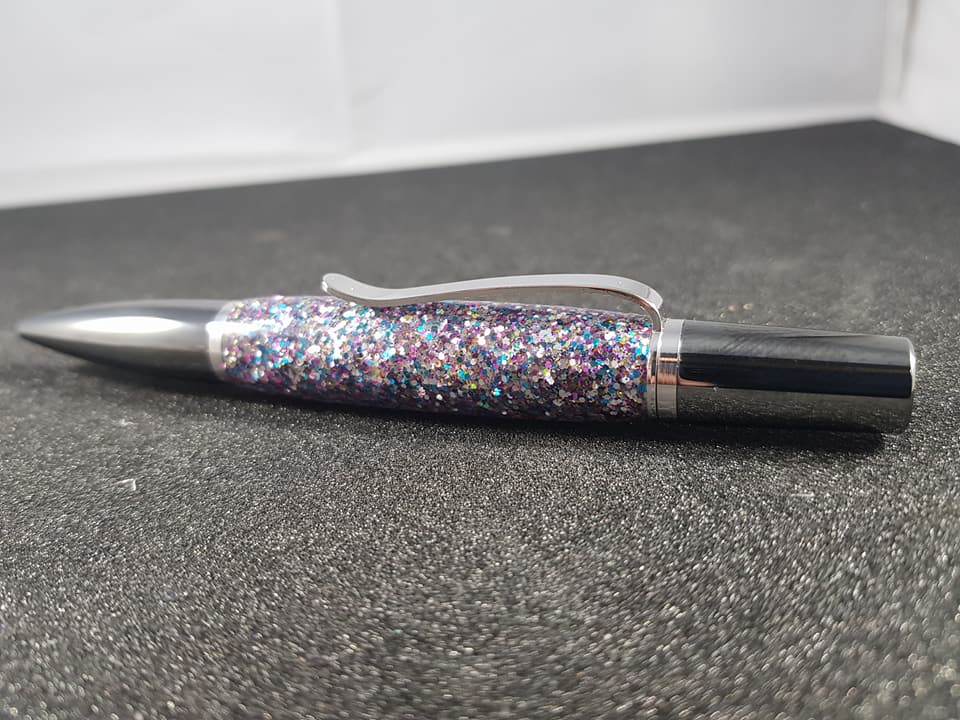 Pre-Tubed Glitter Blanks
