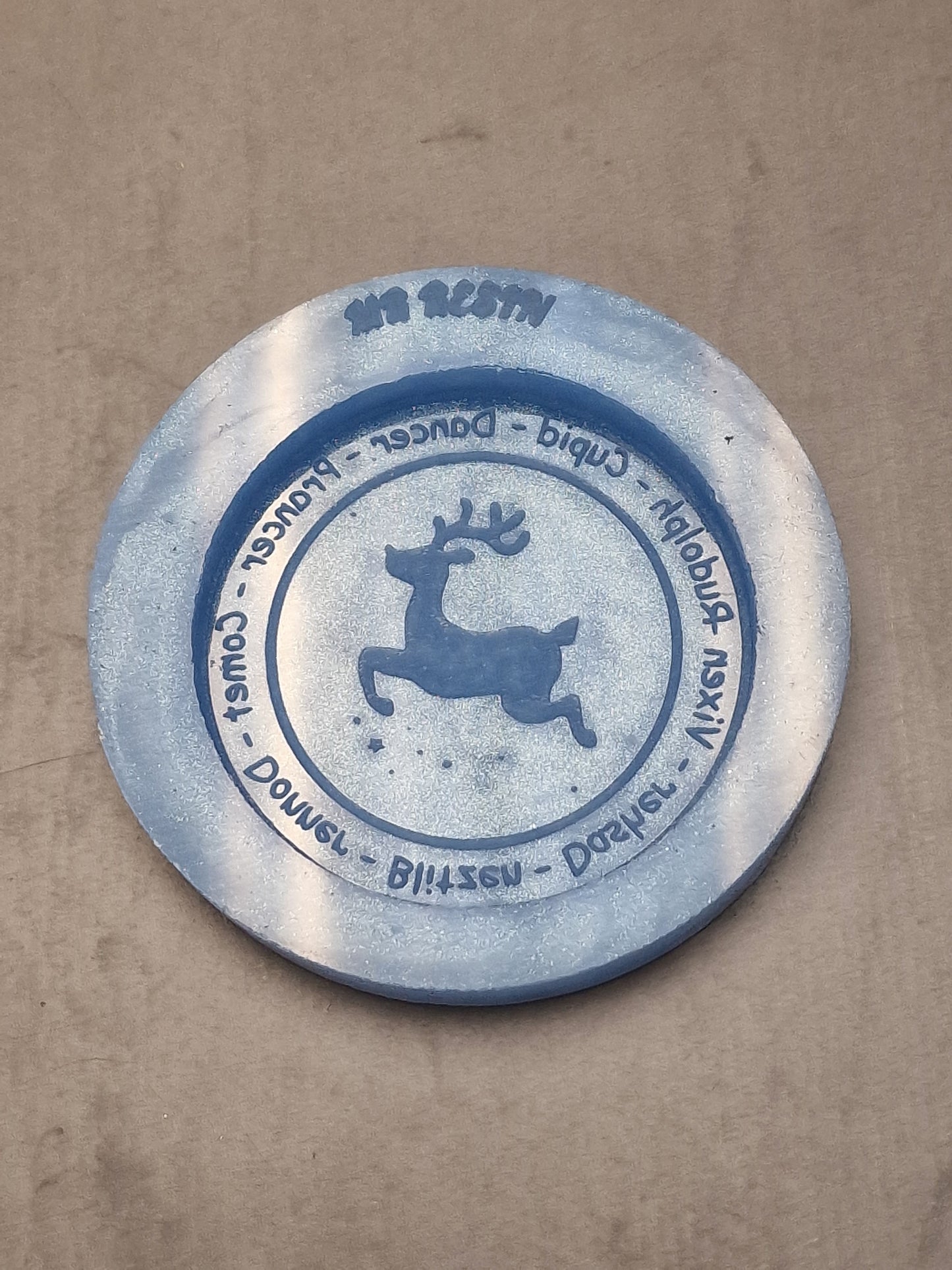 Reindeer token Silicone Mould