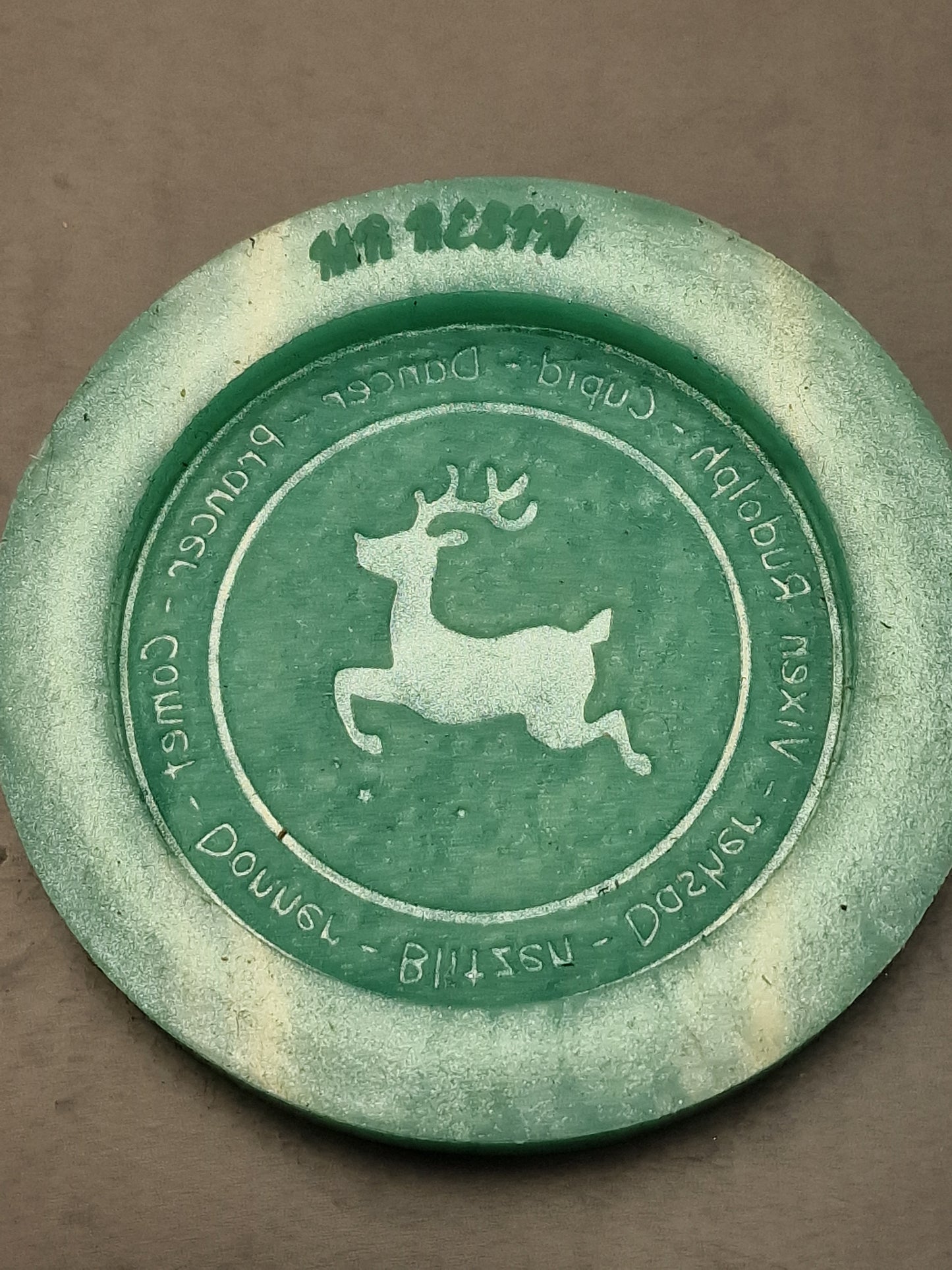 Reindeer token Silicone Mould