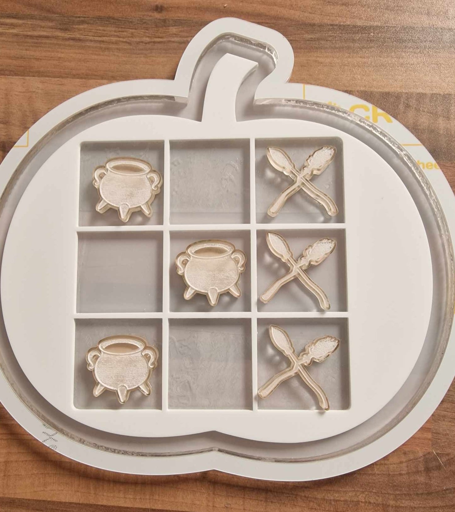TIC TAC TOE Silicone Mould Halloween / Christmas