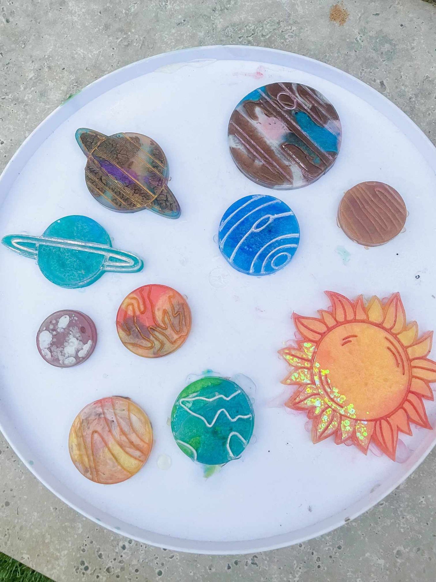 Solar System Planet Silicone Mould