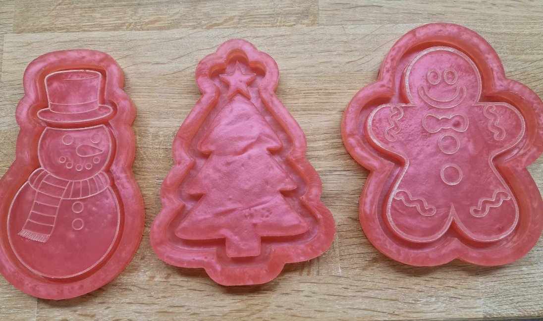 Christmas Tray Moulds
