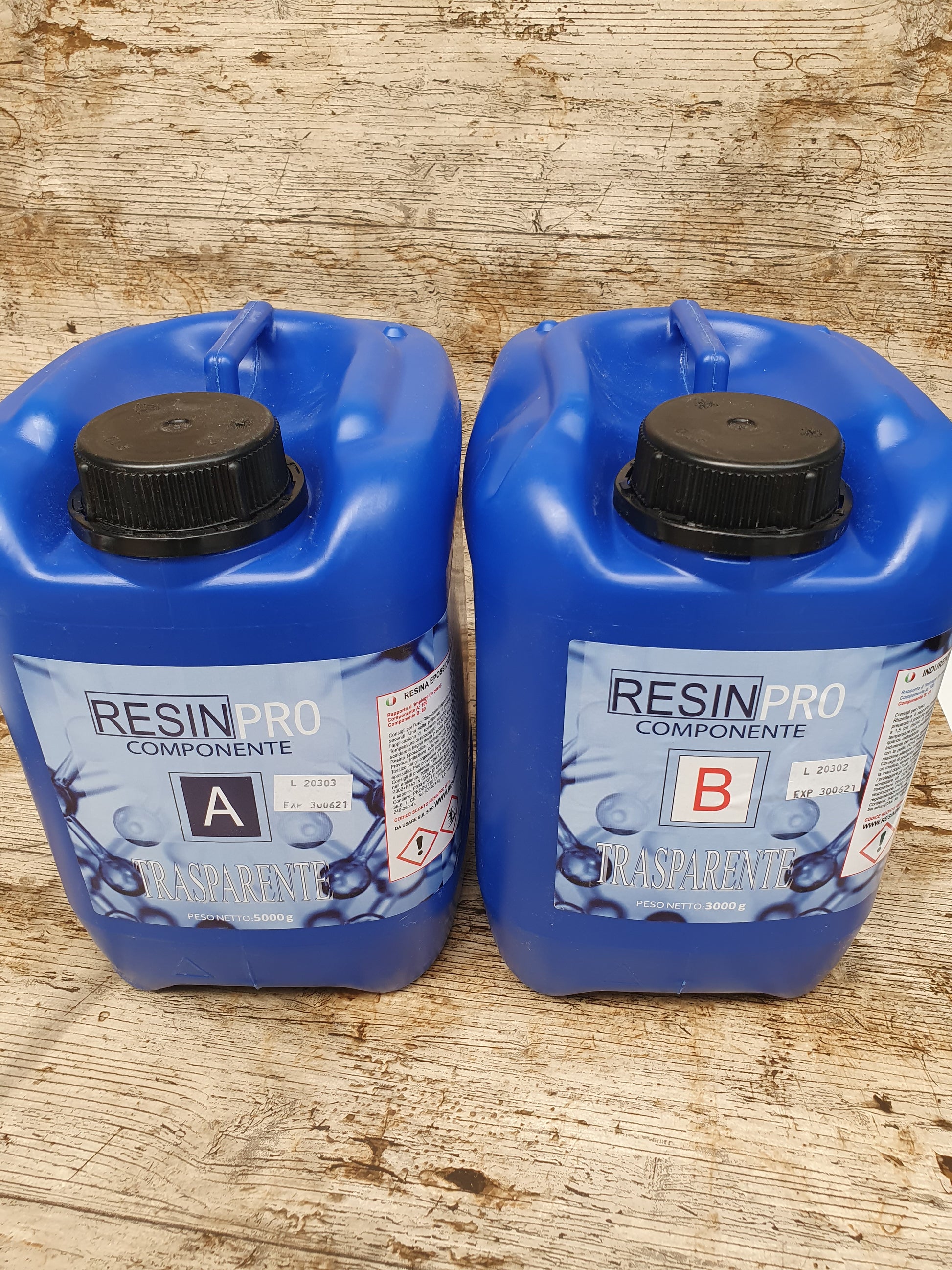 TRANSPARENT EPOXY RESIN 800 GR [1,76 LB] - ResinPro - Creativity at your  service