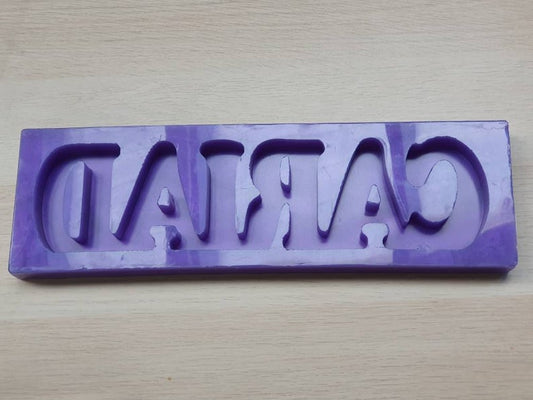 Cariad Freestanding Word Silicone Mould