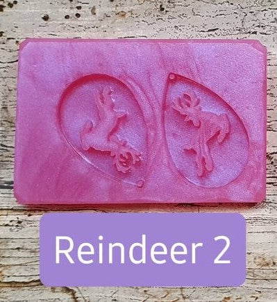 Christmas Earring Pendant Silicone Mould
