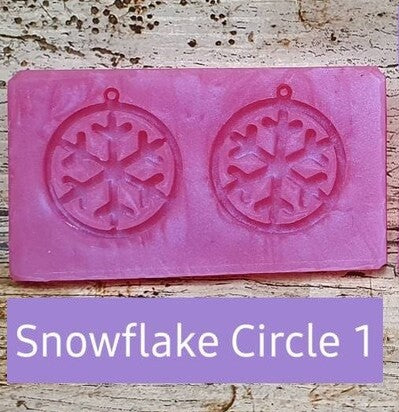 Christmas Earring Pendant Silicone Mould