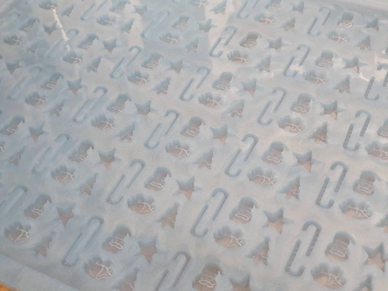 Christmas Tree, Star, Santa, Candy Cane, Jingle Bells Scoop / Scoopy / Scoopies / Tiny Melts Silicone Mould