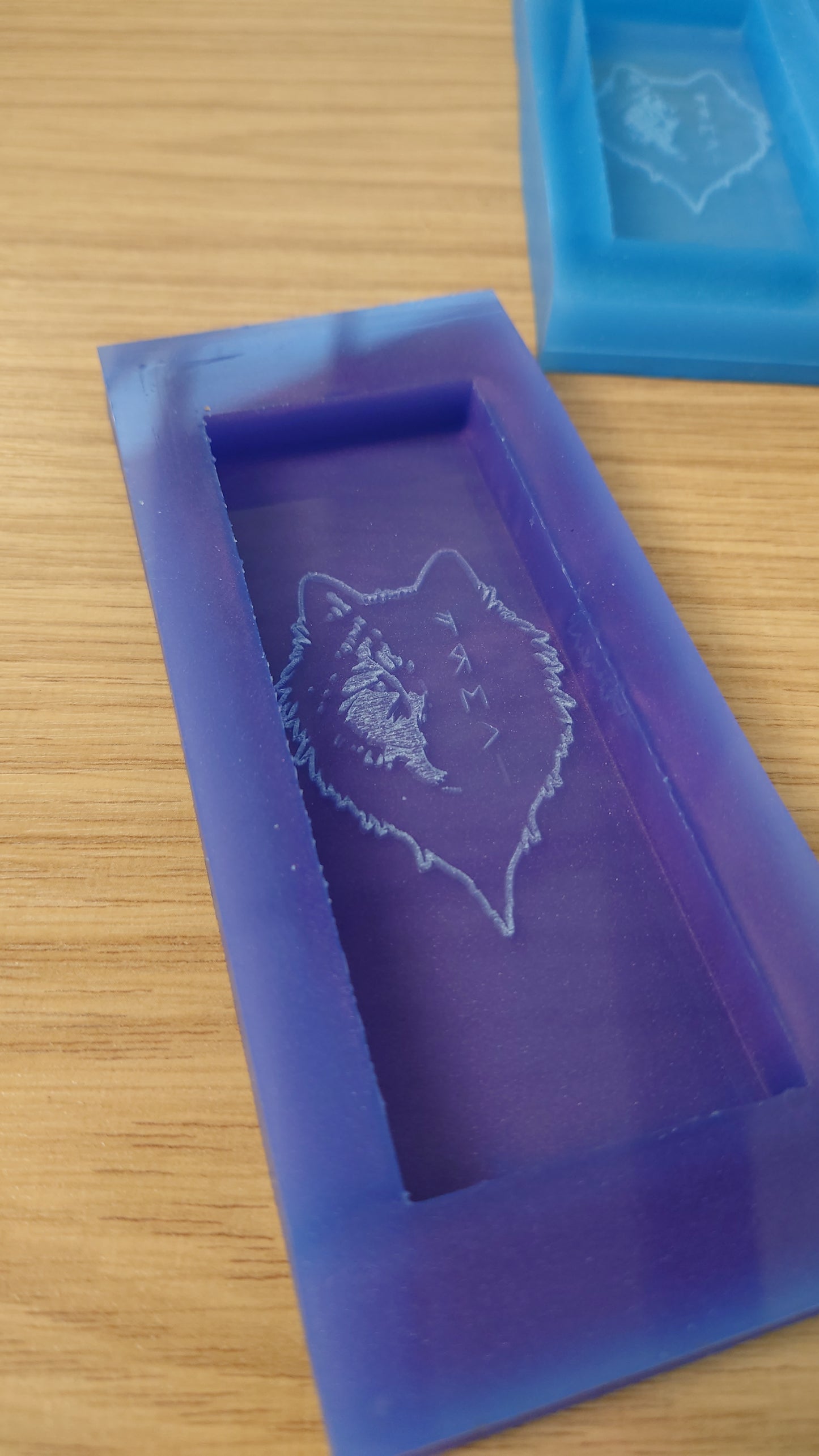 Odin's Wolves Wax Bar Silicone Mould