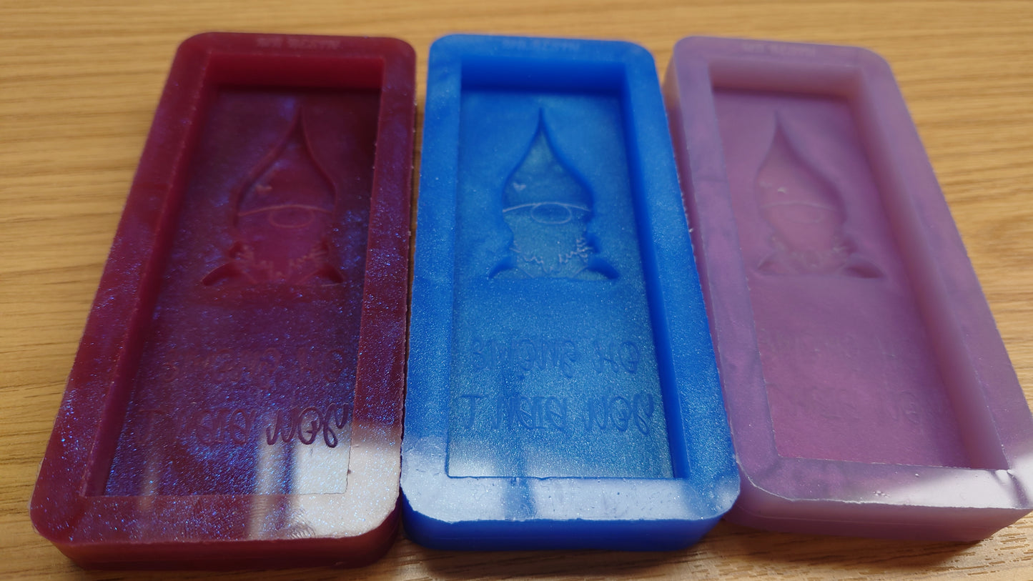 Oh Gnome You Didn't Wax Bar Silicone Mould
