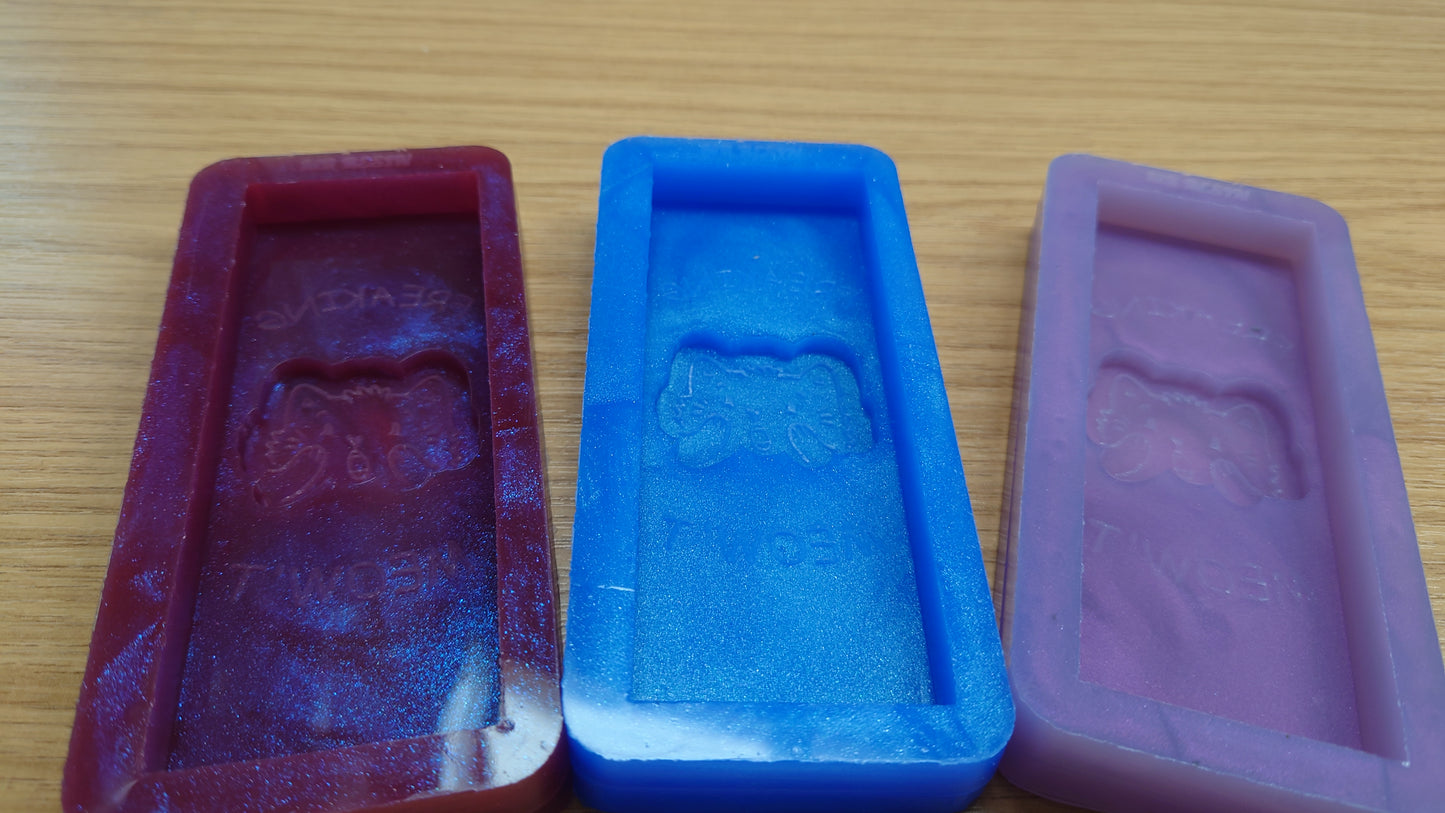 Freaking Meow't Wax Bar Silicone Mould