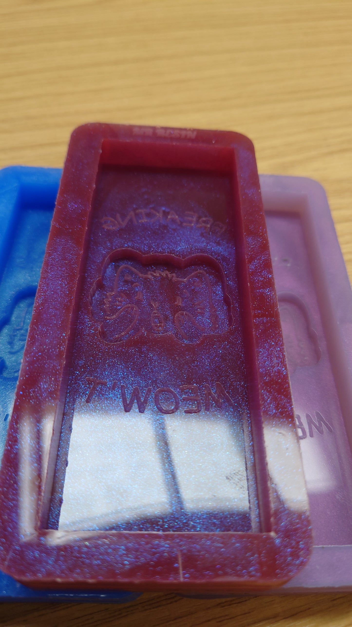 Freaking Meow't Wax Bar Silicone Mould