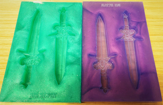 Double Dagger Silicone Mould