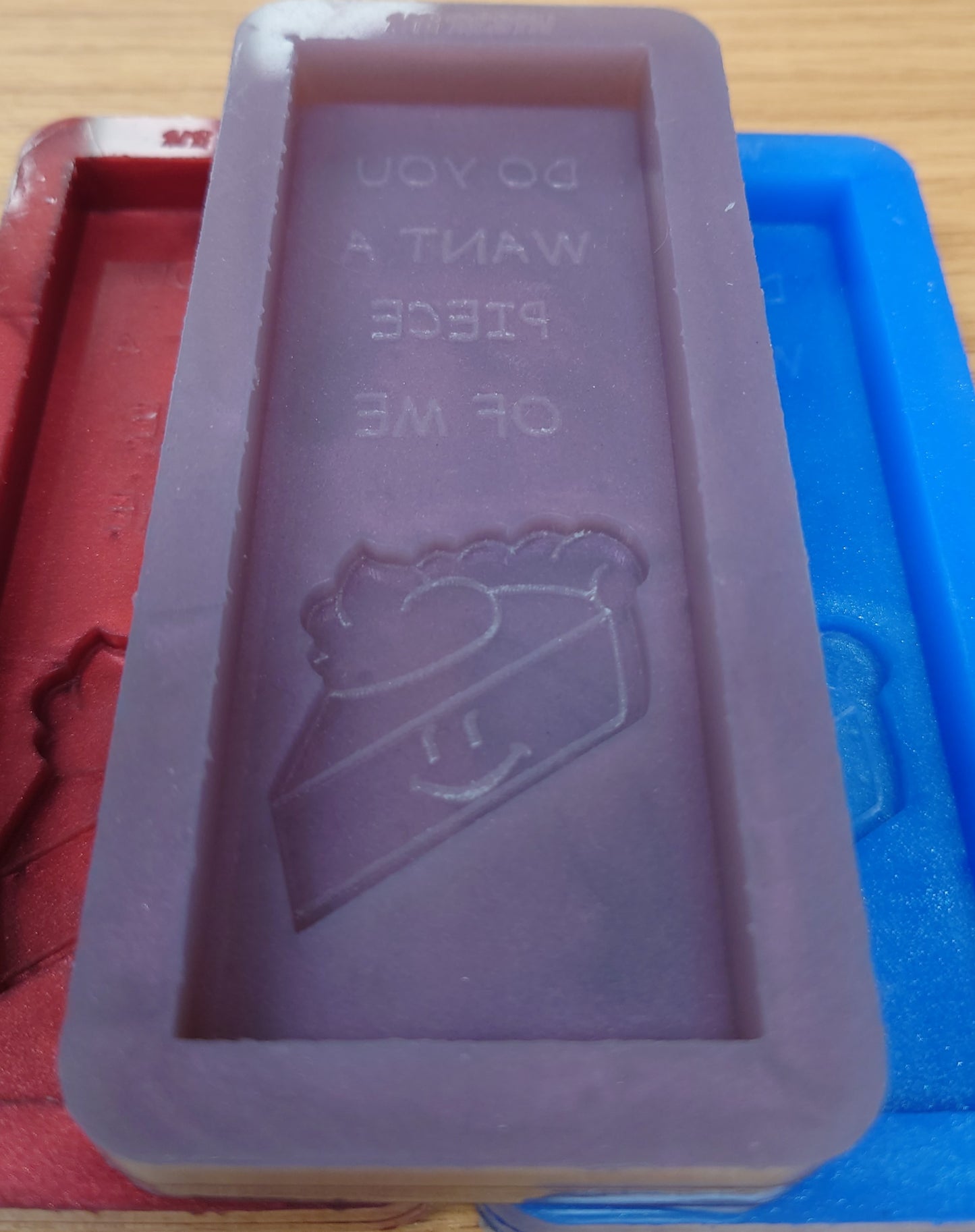 Do You Want A Piece of Me? Wax Snap Bar Silicone Mould