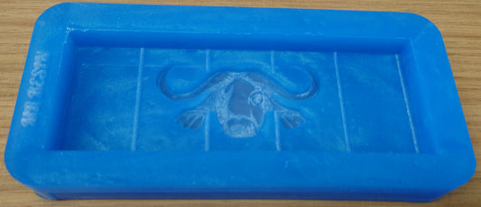 The Big 5 Game Animals Wax Snap bar Silicone Mould