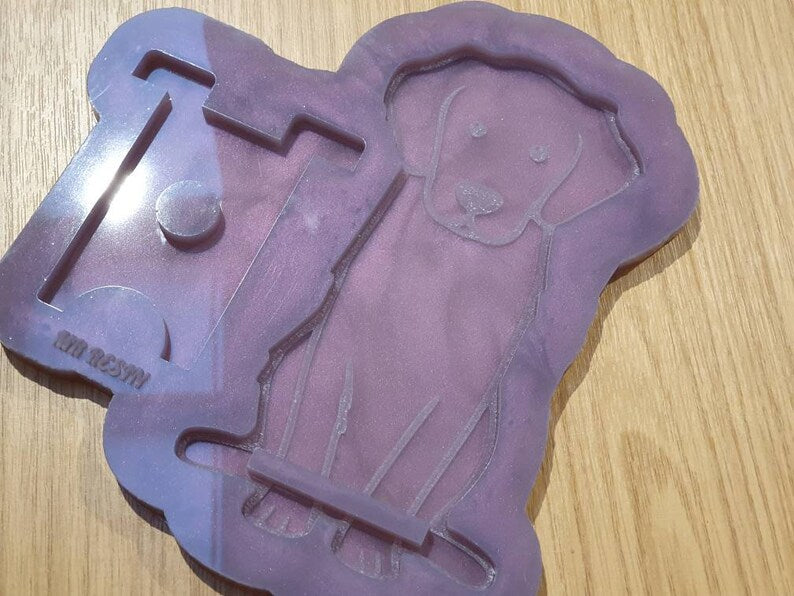 Dog Phone Holder Silicone Mould