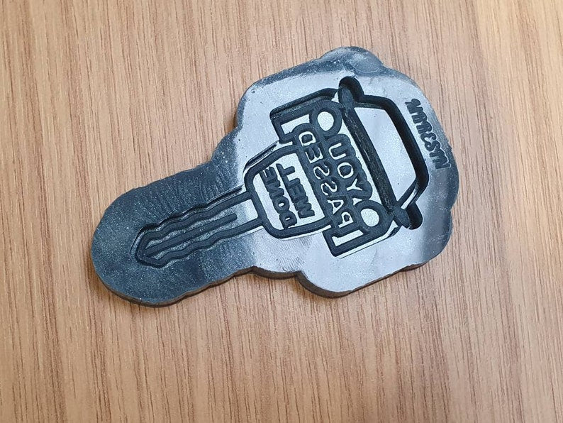 Passed Driving Test Well Done Car Key Keyring Silicone Mould