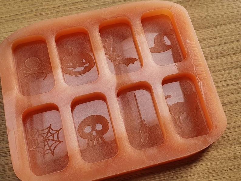 Halloween Wax Melt Silicone Mould -HB Style Size