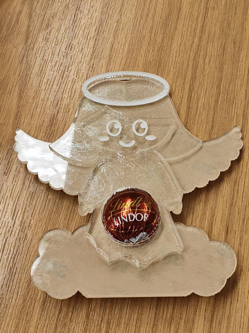 Hanging Angel Ferrero Rocher / Lindt Holder Silicone Mould.