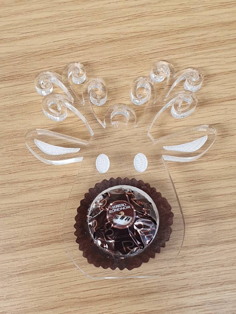 Hanging Reindeer Ferrero Rocher / Lindt Holder Silicone Mould