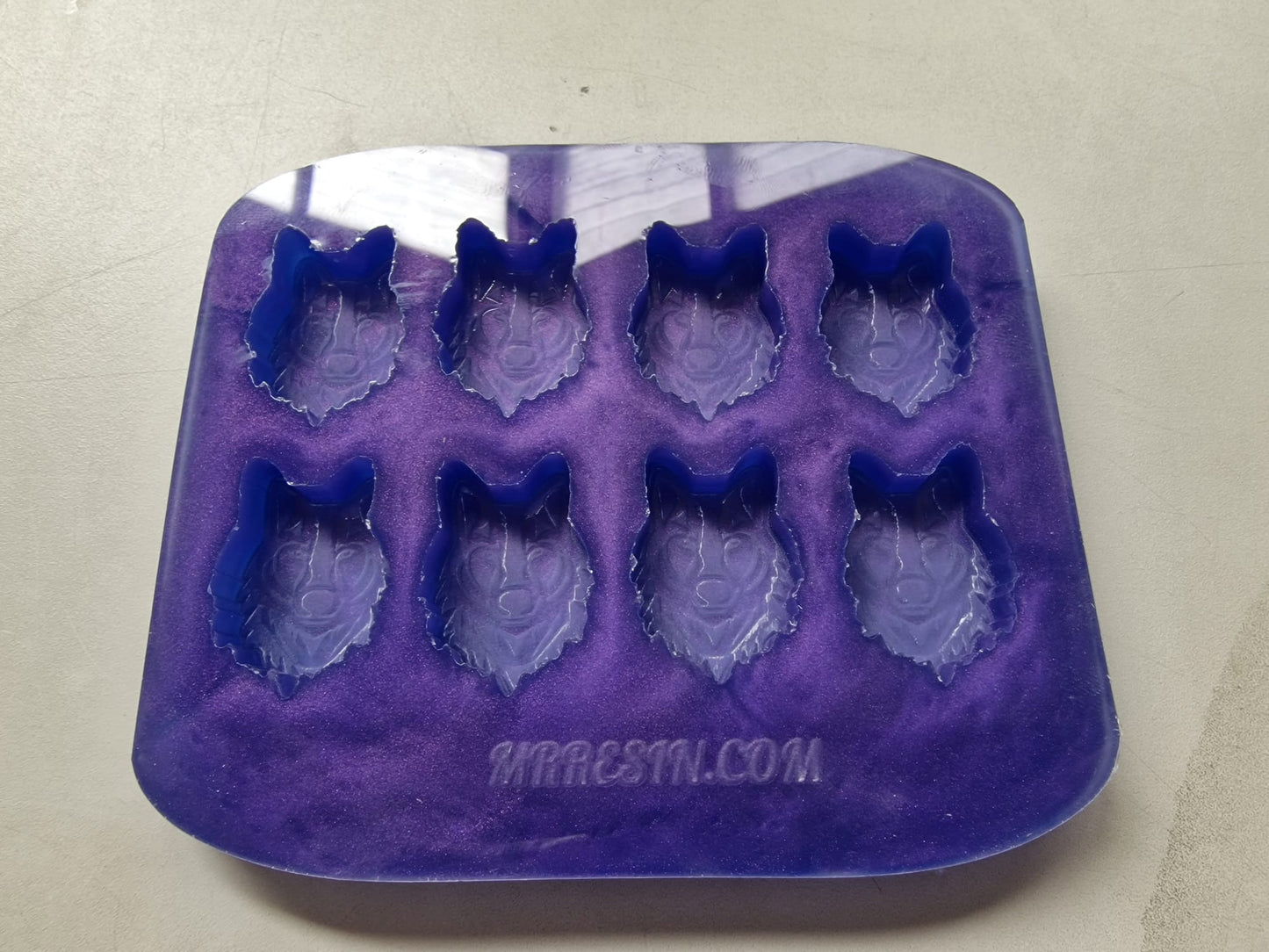 Wolf shaped wax melt Silicone Mould - HB Style