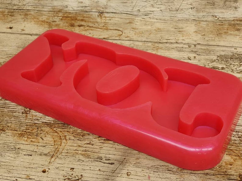 Joy: Christmas Freestanding Word Silicone Mould