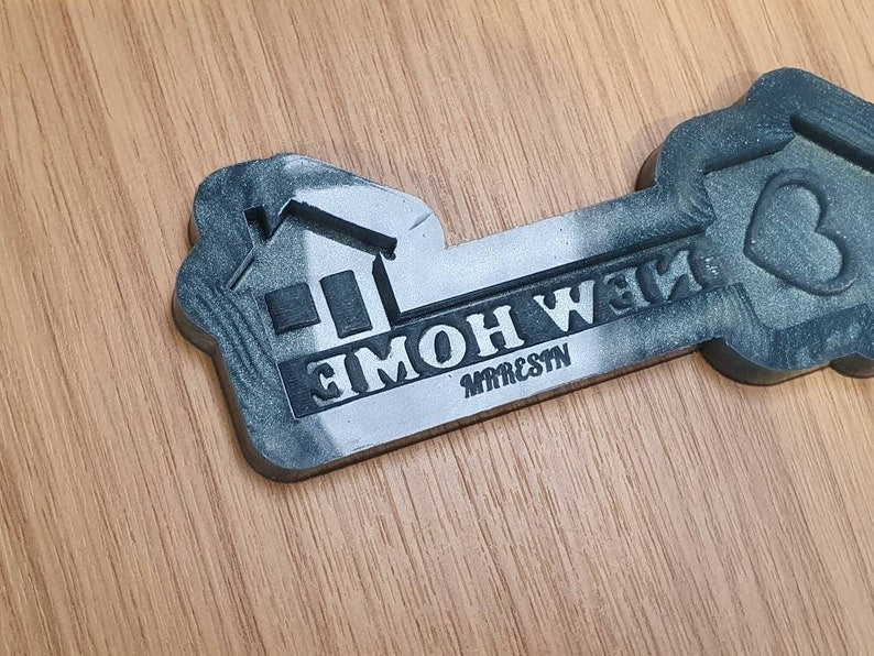 New Home / House Key Keyring Silicone Mould