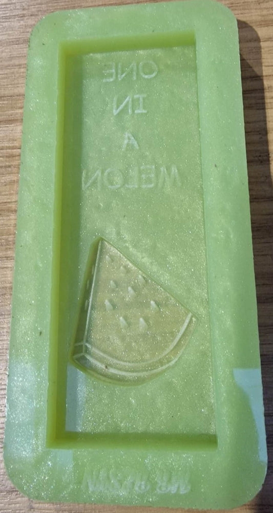 One in a Melon Wax Bar Silicone Mould