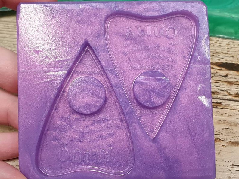 Small Planchette Silicone Mould (Pair)