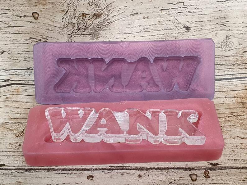 Swear / Naughty Word Silicone Mould