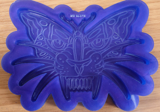 Tiger Butterfly Plaque / Sign / Coaster Silicone Mould